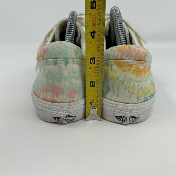 Vans Women's Ward White Tie Dye Lace Up Platform Sneakers Multicolor Size 9 - Picture 10 of 14